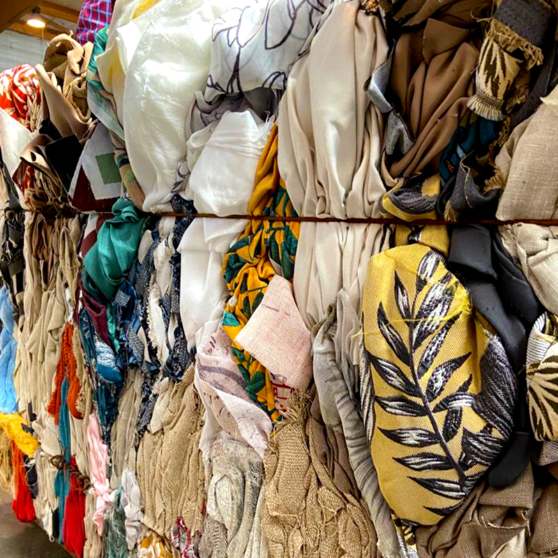 Laisse en tissu recyclé 1,20 m