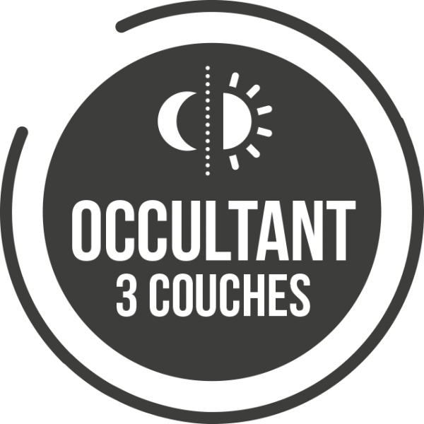 Occultant 3 couches